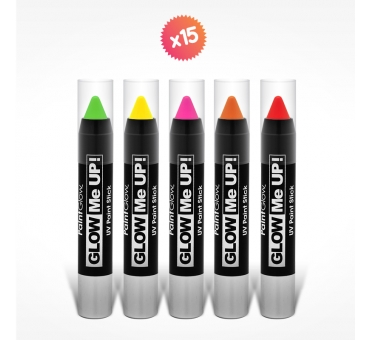 15 crayons maquillage FLUO